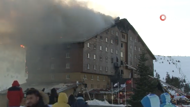 Kartalkaya’daki Otel Yangınında Yaralılar İçin Sahra Hastanesi Kuruldu –  Ankara Haber