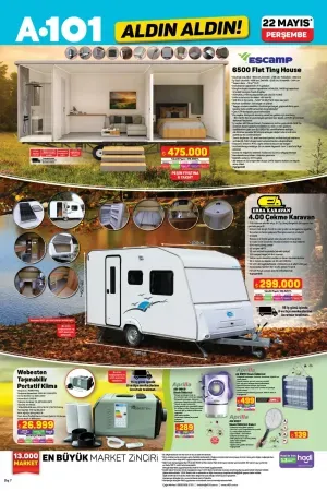 22 Mayıs’ta A101’de Elektrikli Araç, Karavan ve Ev Ürünleri Satışa Sunuluyor –  Ankara Haber