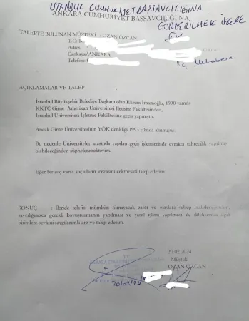 “Bana gelen birçok tehdit vardı” –  Ankara Haber