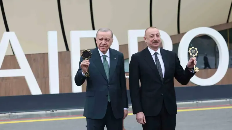 Cumhurbaşkanı Erdoğan ve Aliyev, Laçın Uluslararası Havalimanı’nın açılışını yaptı –  Ankara Haber