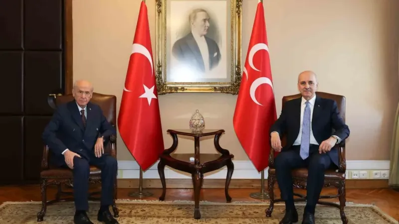 TBMM Başkanı Kurtulmuş Bahçeli’yi ziyaret etti –  Ankara Haber
