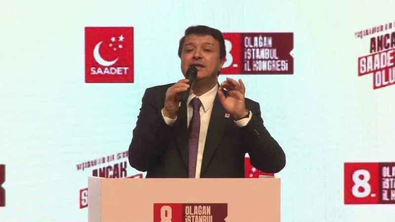 Saadet Partisi 8. Olağan İstanbul Kongresi düzenlendi –  Ankara Haber