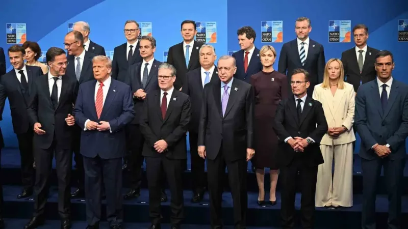 Erdoğan, NATO Zirvesi öncesi aile fotoğrafına katıldı –  Ankara Haber