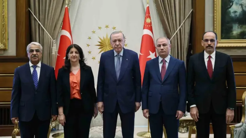 Cumhurbaşkanı Erdoğan, DEM Heyetini kabul etti –  Ankara Haber