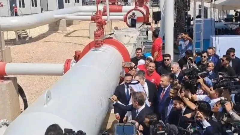 Türkiye-Suriye Doğal Gaz Boru Hattı açıldı –  Ankara Haber