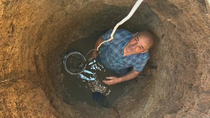 80 yıllık kuyumuzda ilk kez su bitti –  Ankara Haber