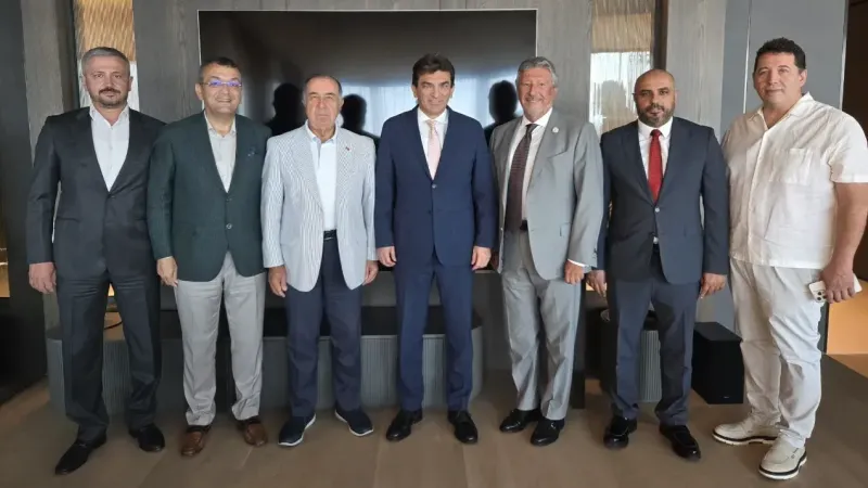 Türk Dünyası İş İnsanları Derneği’nden Murat Yalçıntaş’a ziyaret –  Ankara Haber